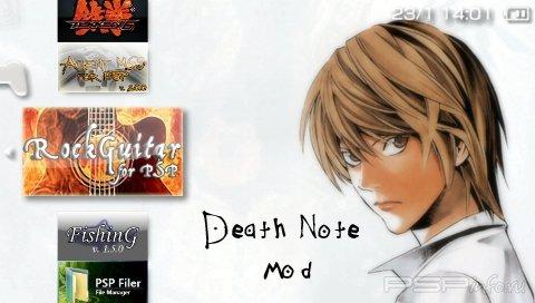 Rock Guitar - Death Note Mod v. 1.0.0 [HomeBrew][EBOOT]