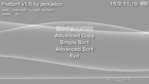 FileSort v1.5 [HomeBrew]
