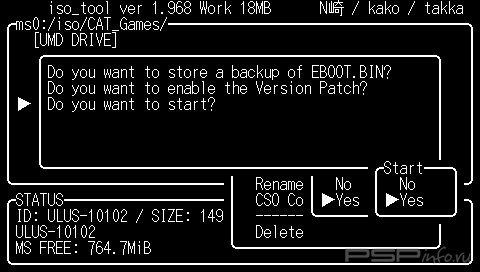 ISO Tool v1.968 [HomeBrew]