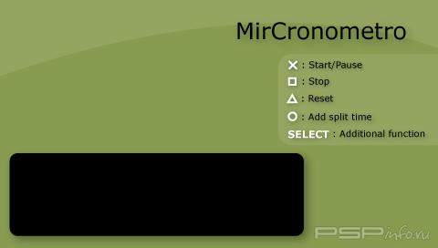 mirCronometro v1.0 [HomeBrew]