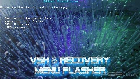 VSH Recovery Menu & Flasher v1.5 [HomeBrew]