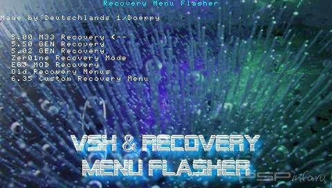 VSH Recovery Menu & Flasher v1.5 [HomeBrew]