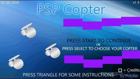 PSPCopter v1.5 [HomeBrew][SIGNED]