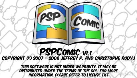 PSP Comic v1.1 [HomeBrew]