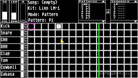 PXDrum (Portable Drum Machine) v1.1 [HomeBrew]