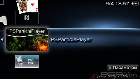 PSParticlePlayer v1.0 [HomeBrew]