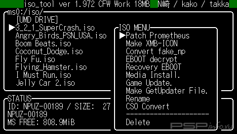 ISO Tool v1.972 CFW [HomeBrew]