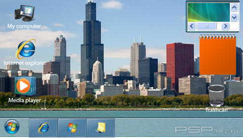 Windows 7 PSP Edition v1.9 [HomeBrew]