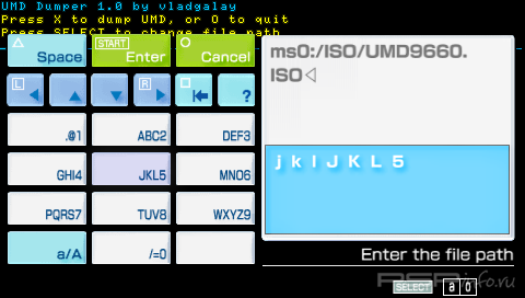 UMD Dumper 1.0 [HomeBrew]