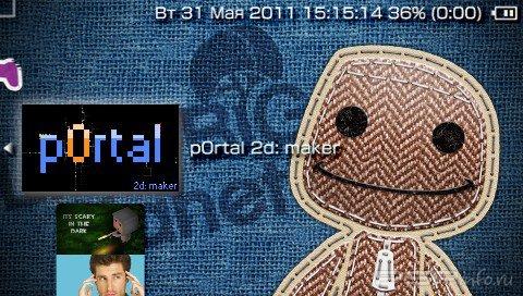 p0rtal 2d: maker 1.0 [HomeBrew]