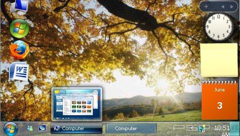 Windows 7 PSP Edition v2.0 [HomeBrew]