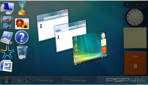 Windows 7 PSP Edition v2.1 [HomeBrew]