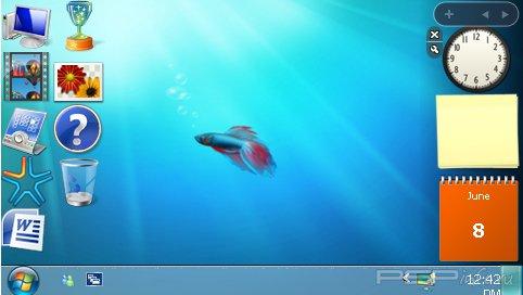 Windows 7 PSP Edition v2.1 [HomeBrew]