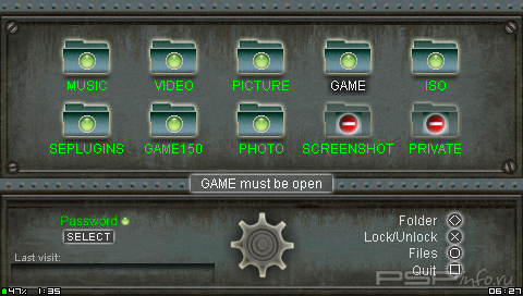 Lock the Folder v1.1 [HomeBrew]