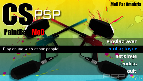 CSPSP PaintBall MoD [HomeBrew]