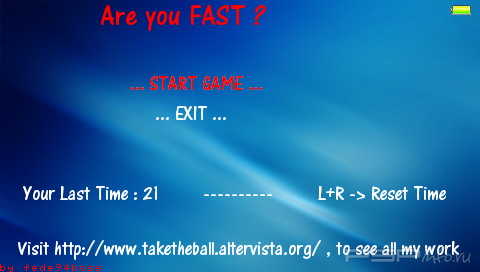 Are you Fast? v.1.0 [HomeBrew]