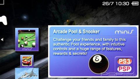 Arcade Pool & Snooker [MINIS]