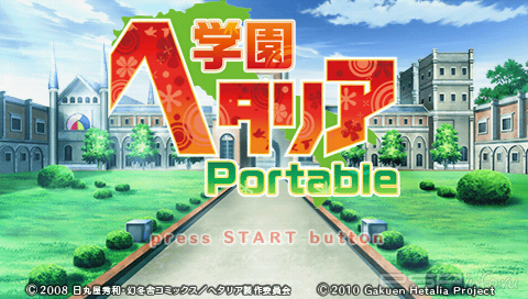 Gakuen Hetalia Portable [JAP]