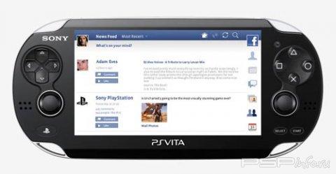  : Facebook  Foursquare  Playstation Vita