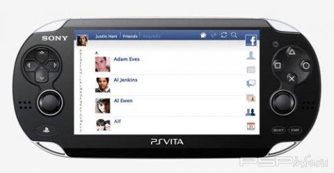  : Facebook  Foursquare  Playstation Vita