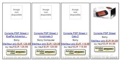  Amazon    PSP - E1000