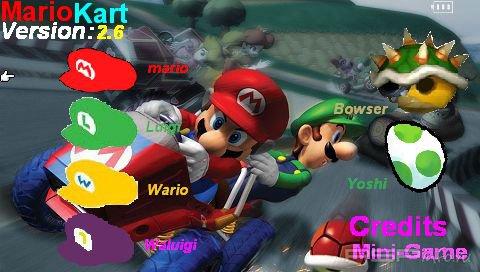Mario Kart PSP 2.6 [HomeBrew]