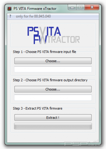 PS VITA Firmware xTractor -       PlayStation Vita