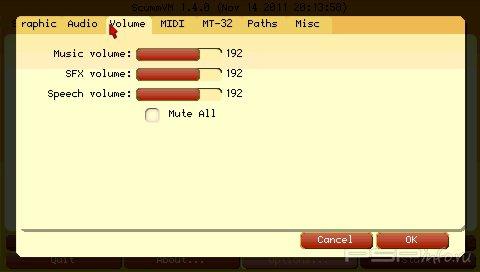 ScummVM 1.4.0 [HomeBrew]
