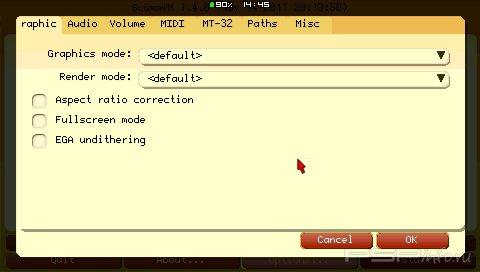 ScummVM 1.4.0 [HomeBrew]