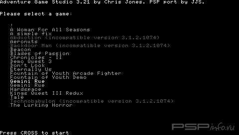 Adventure Game Studio R7 [HomeBrew]
