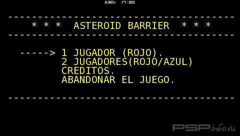 Asteroid Barrier [HomeBrew]