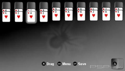 PSP Spider Solitaire 1.04 [HomeBrew][Signed]