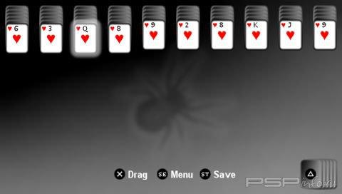 PSP Spider Solitaire 1.04 [HomeBrew][Signed]