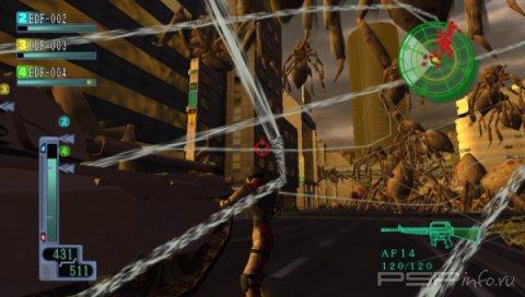 Earth Defense Force 3 Portable: ������� � ���������.