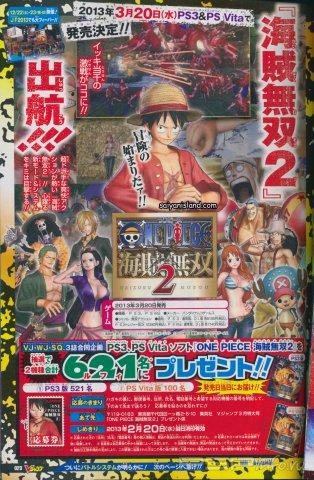 One Piece: Pirate Warriors 2 -      
