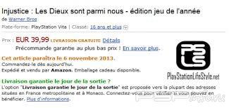 Injustice: Gods Among Us  PS Vita
