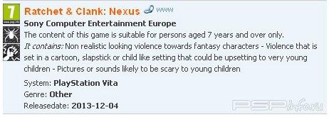 Ratchet and Clank: Into the Nexus    PS Vita