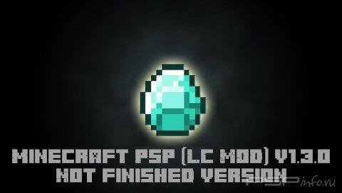Minecraft PSP (LC Mod) v1.3.0 [Not Finished][HomeBrew][2015]