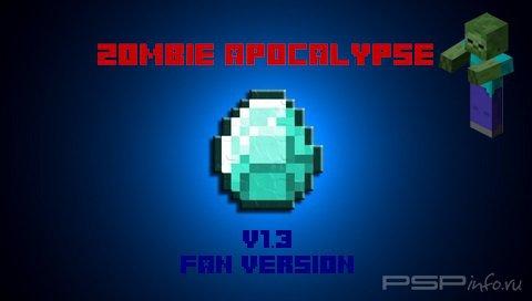 Minecraft PSP Edition v1.3 - Zombie Apocalypse [Fan Version][HomeBrew][2015]