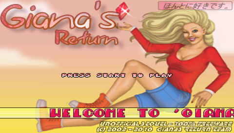 Gianas Return [HomeBrew][2015]