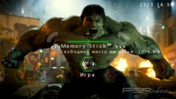 'Incredible Hulk [RUS]'   CTF  PSP