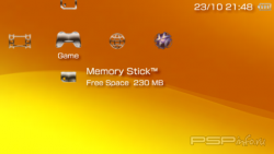  'Silver XMB'   CTF  PSP