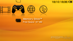 'Clear XMB Black v1'   CTF  PSP