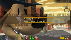  'Sam And Max'   CTF  PSP