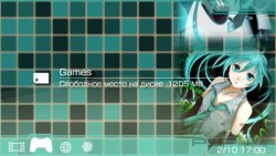 ���� 'Hatsune Miku [RUS]' � ������� CTF ��� PSP