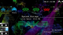 ���� 'Space Invaders Lite' � ������� CTF ��� PSP