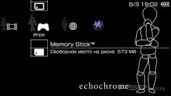 ���� 'Echochrome Black Theme [RUS]' � ������� CTF ��� PSP