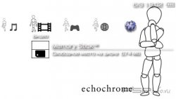 ���� 'Echochrome White Theme [RUS]' � ������� CTF ��� PSP