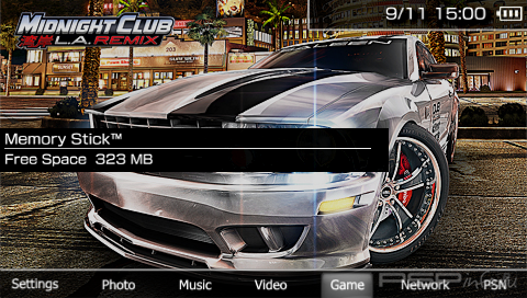  'Midnight Club LA Remix'   CTF  PSP