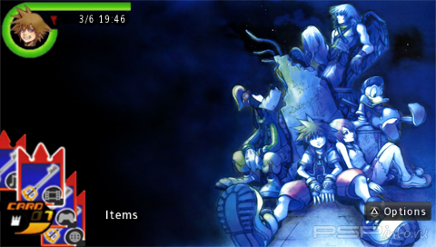  'KingdomHearts - Re CoM v.1'   CTF  PSP